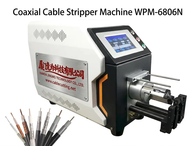 Precisionsavskalning av koaxialkabel – WPM-6806N från JINGWEI