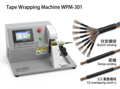 Automatisk Tejp- och Spollindningsmaskin WPM-301