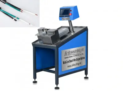 Automatisk flerkärnig kabelavskärmare WPM-25-290 - Flerledare Avisolering & Tvinning