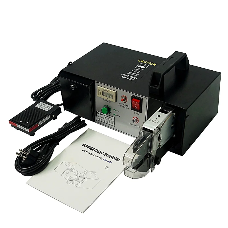 Crimp Tools Variety Of Terminals Equipped Electrical Type Terminal Crimping Machine EM-6B1 EM-6B2, Terminal Crimping, Cable Crimping Terminal, Crimping Machine Krimpverktyg Olika Terminaler Utrustade Elektrisk typ Klemmmaskin EM-6B1 EM-6B2, Klemmpressning, Kabelkrimpningsterminal, Krimpmaskin