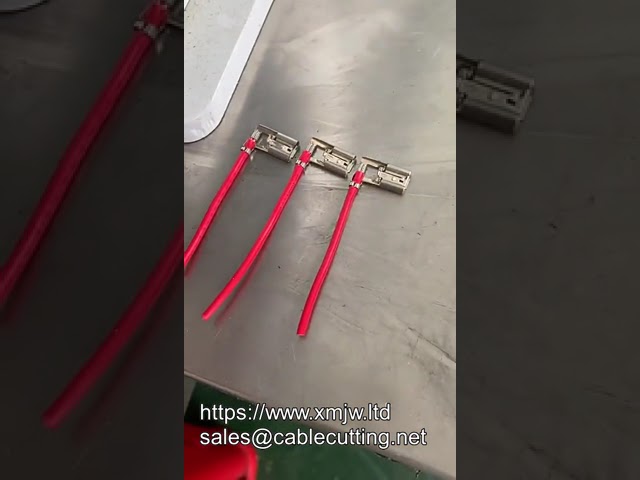 Mini OTP False Flag 63mm terminalcrimpmaskin med blad – precisionsverktyg för kabelgenomföring