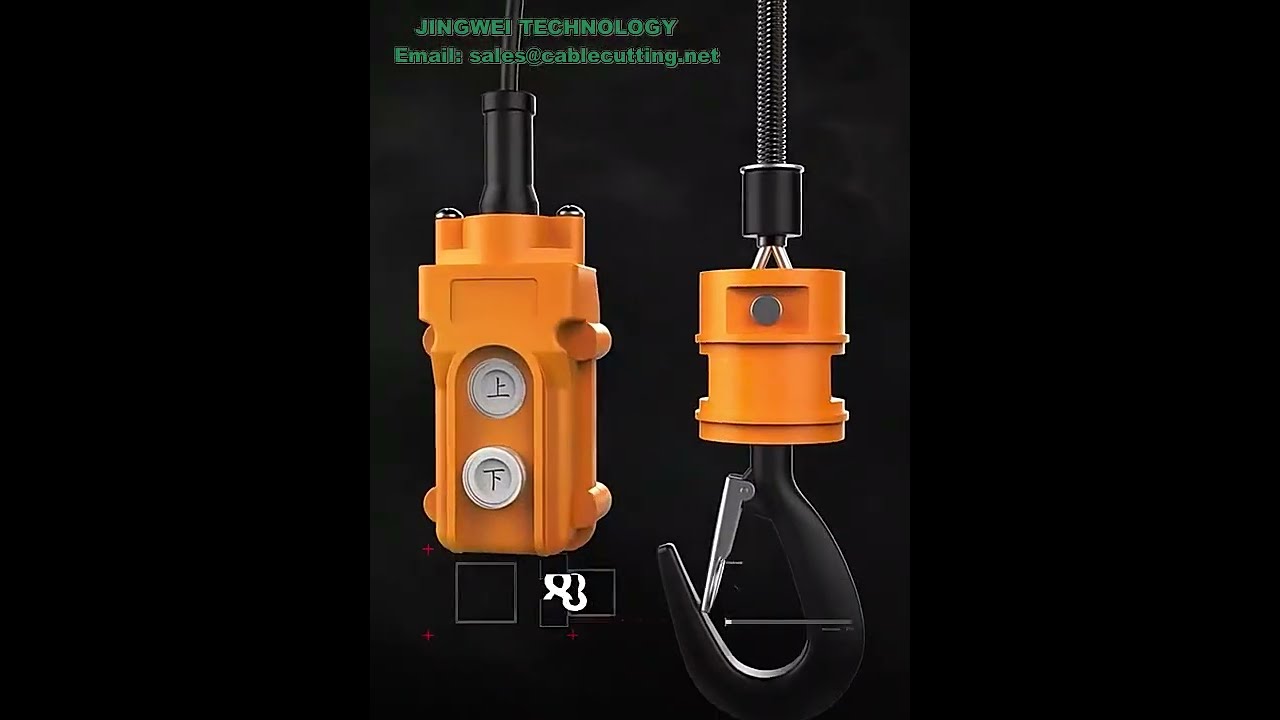 100kg 200kg 300kg 500kg Elektrisk Vinsch 220V 110V – Portabel Elvinsch & Lyft