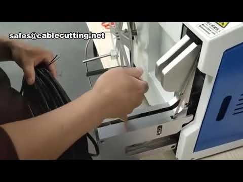 Stor rulle CAT6- och kraftkabellindnings- och bindningsmaskin 40-80mm – Effektiv automation