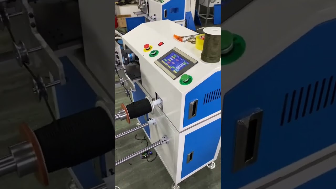 Allt-i-ett automatisk maskin för kabelhantering: mätning, sortering, kapning & lindning