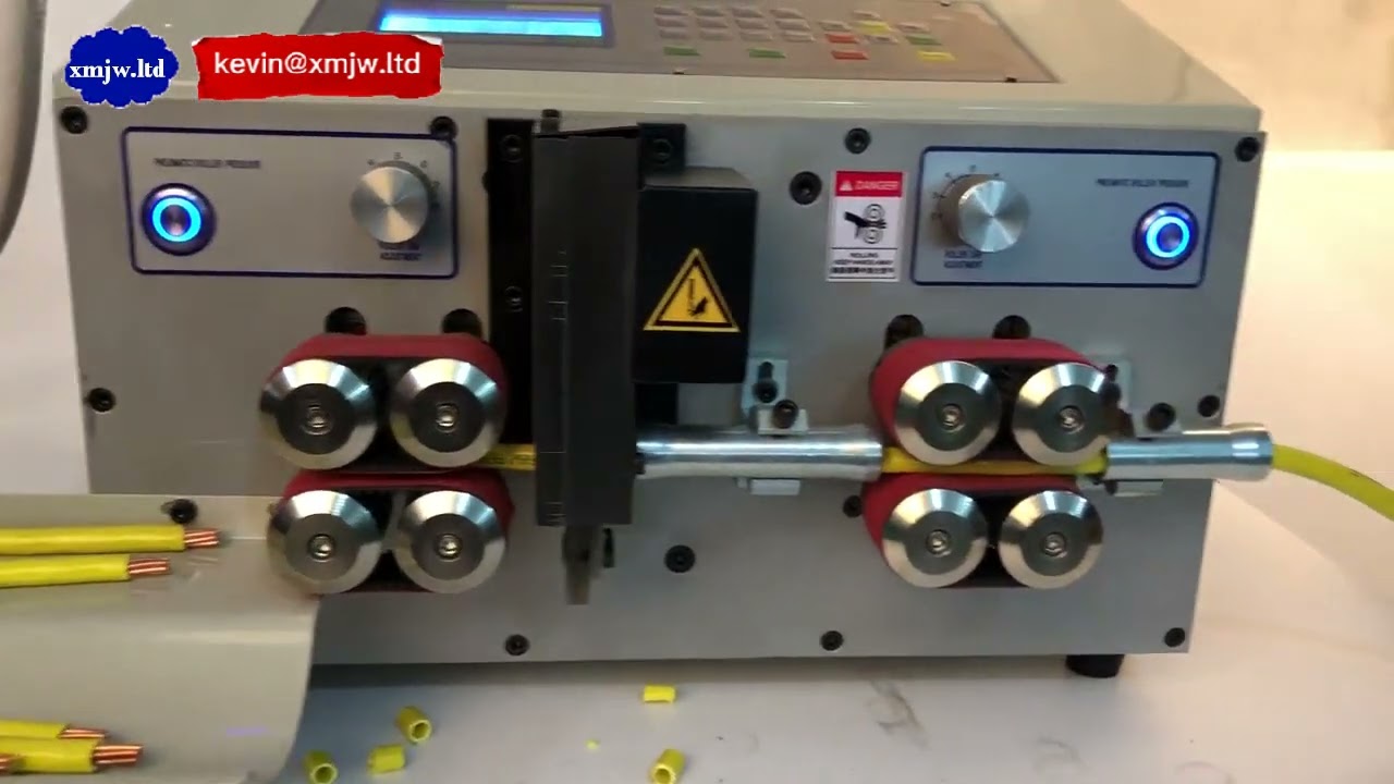 Automatisk kabelavskalare och kapare för 70 mm² elkablar – Precision & Effektivitet