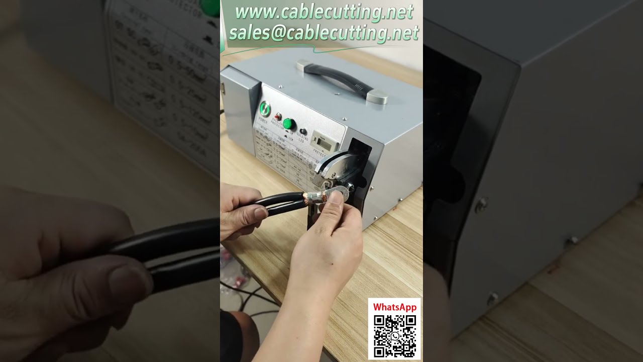 EM 50B2 Elektrisk Kabelskotång – RN-kontakt 60 mm² presstest – Ren elektrisk upp till 70 mm² #Fabriksvideo