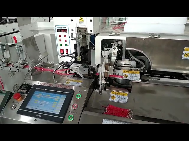 Automatisk 5-tråds terminalmaskin – AWG #32-16, kabelavisolering, krympning & förtinning 110V/220V