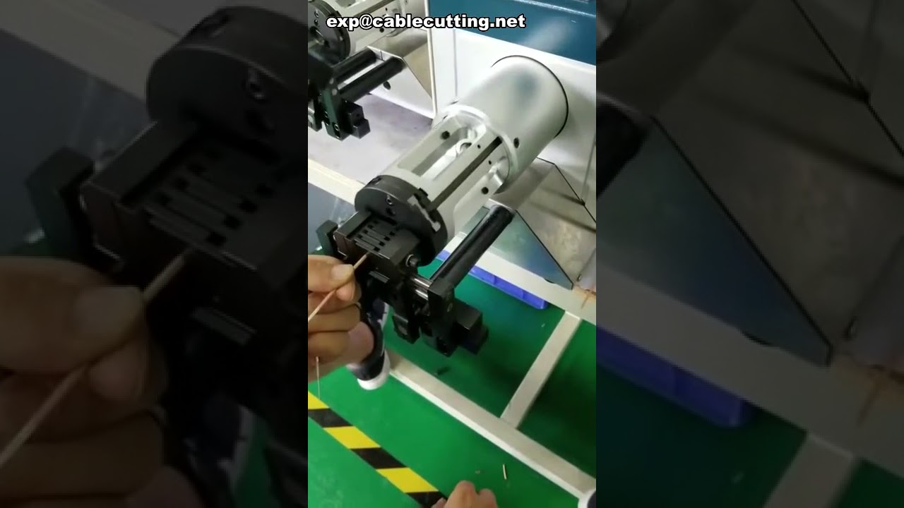 Effektiv avskalningsmaskin för RG316-koaxialkabel – Automatisk koaxkabelstripper