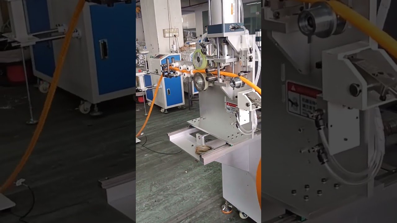 Automatisk slangrullningsmaskin med meterräkning och sortering för trädgårdsslangar #factory