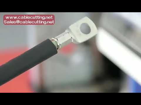 30T Semi-servo kabelterminalkrympmaskin – Kraftfull och exakt krympning
