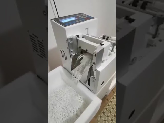 Automatisk kabel- & slangkapningsmaskin för LCD-skärmar | 100 mm bredd, 220V