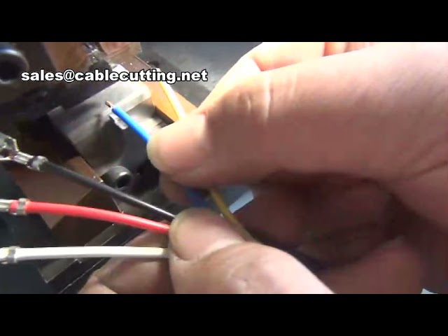 Automatisk kabel- och terminalkrympmaskin – Precision & Automation