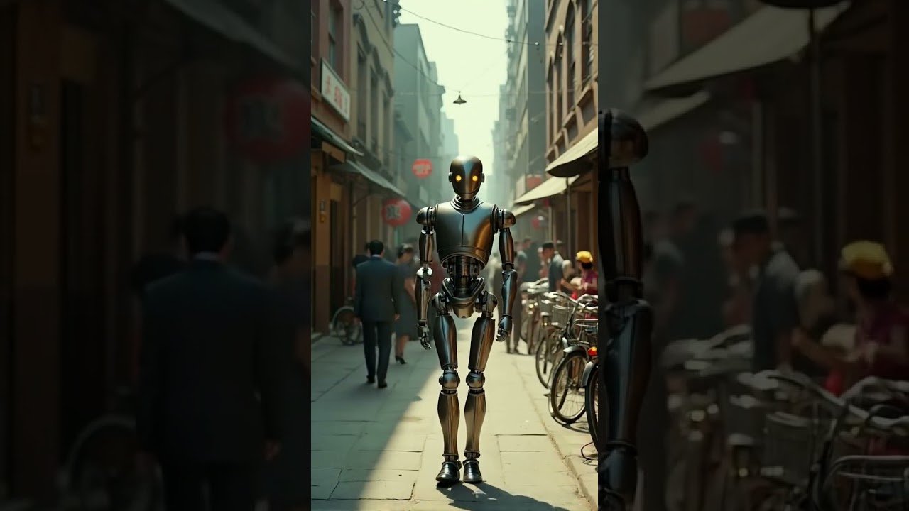 Stadsrobotar dyker upp oväntat – se hur de hanterar kablar och maskiner #kabel #maskin