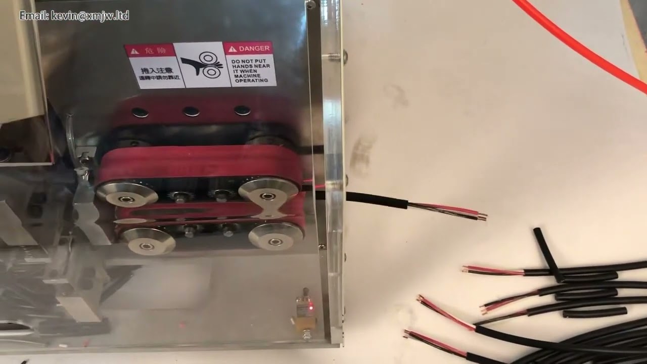 SWT-508 YHT-2 Automatisk trådavskalnings- och skärmaskin med pekskärm - Dubbel rund 5-ledarkabel