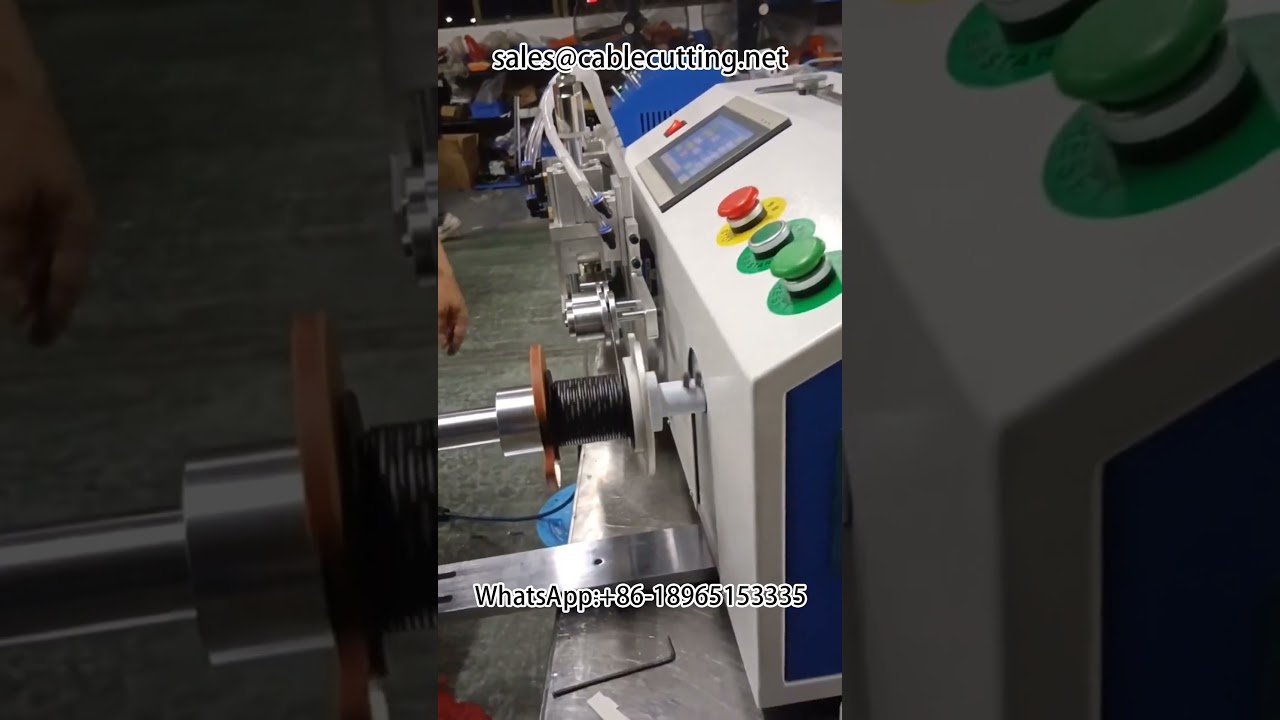 Effektiv trådlindningsmaskin för kabelsats & meterlindning - Automation