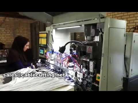 Automatisk montering och pressning av 3-polig kontakt – WPM-3500A