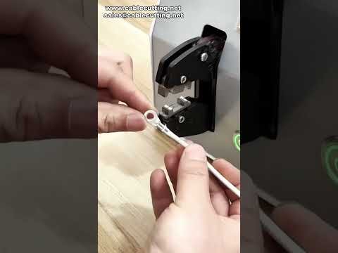65EC Ren Elektrisk Terminalkrympmaskin för Kablar 0,25–16 mm² | Hög Precision