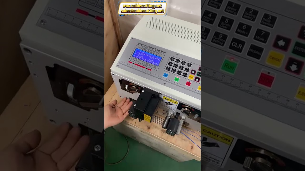 Elektrisk koppartrådavskalningsmaskin för kabelkapning och skalning upp till 4mm² med extra blad