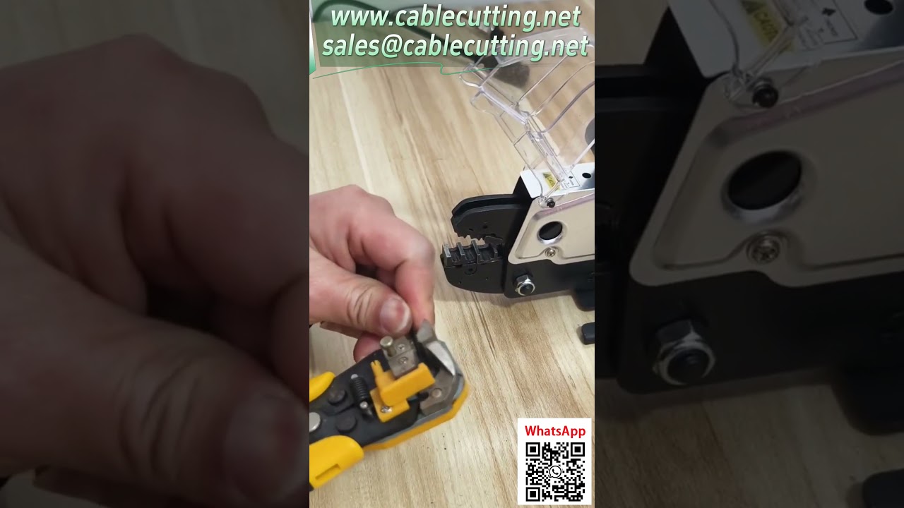Multifunktionell pneumatisk terminalpressmaskin – Fabriksdemo #automation