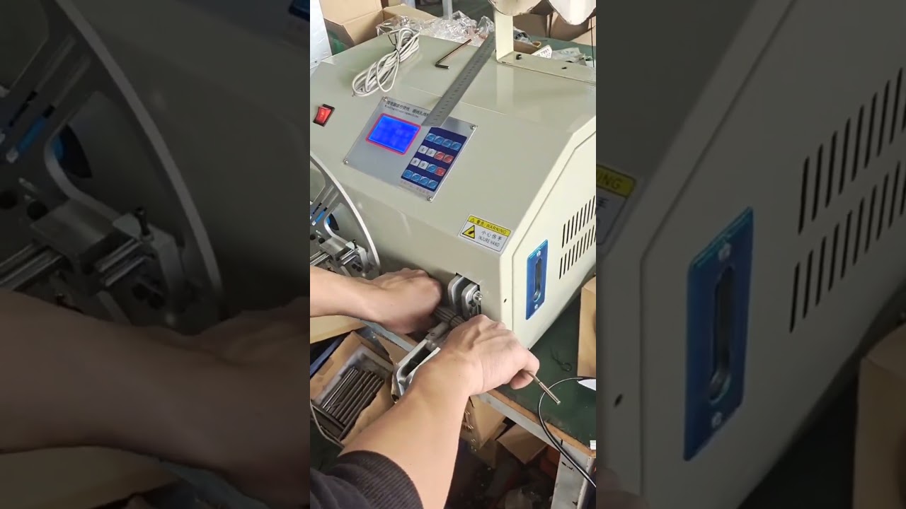 Automatisk trådlindning och bindning – högpresterande maskin för fabriker #maskin #fabrik