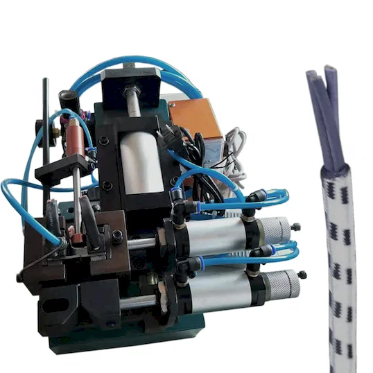 Pneumatisk flätad trådvärmeavskiljare WPM-310R - Pneumatisk kabelstripper